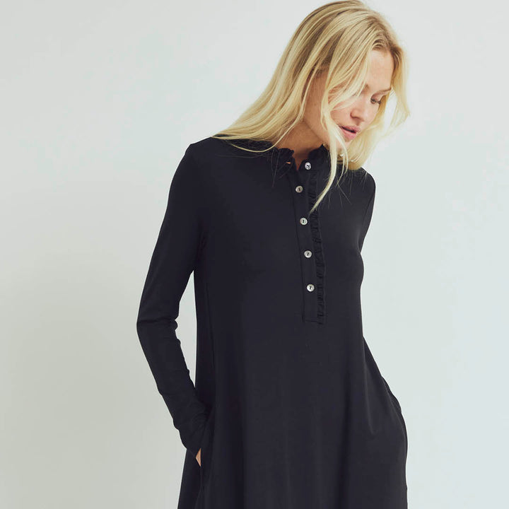 TENCEL kjole med krave