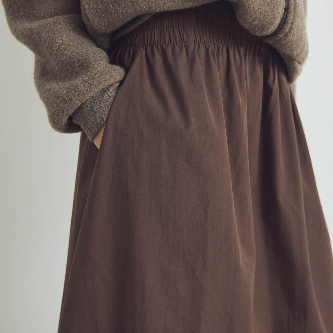 POPLIN nederdel