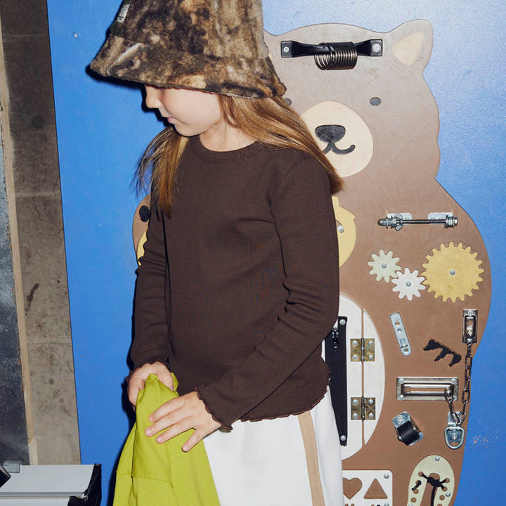 JAM rib bluse