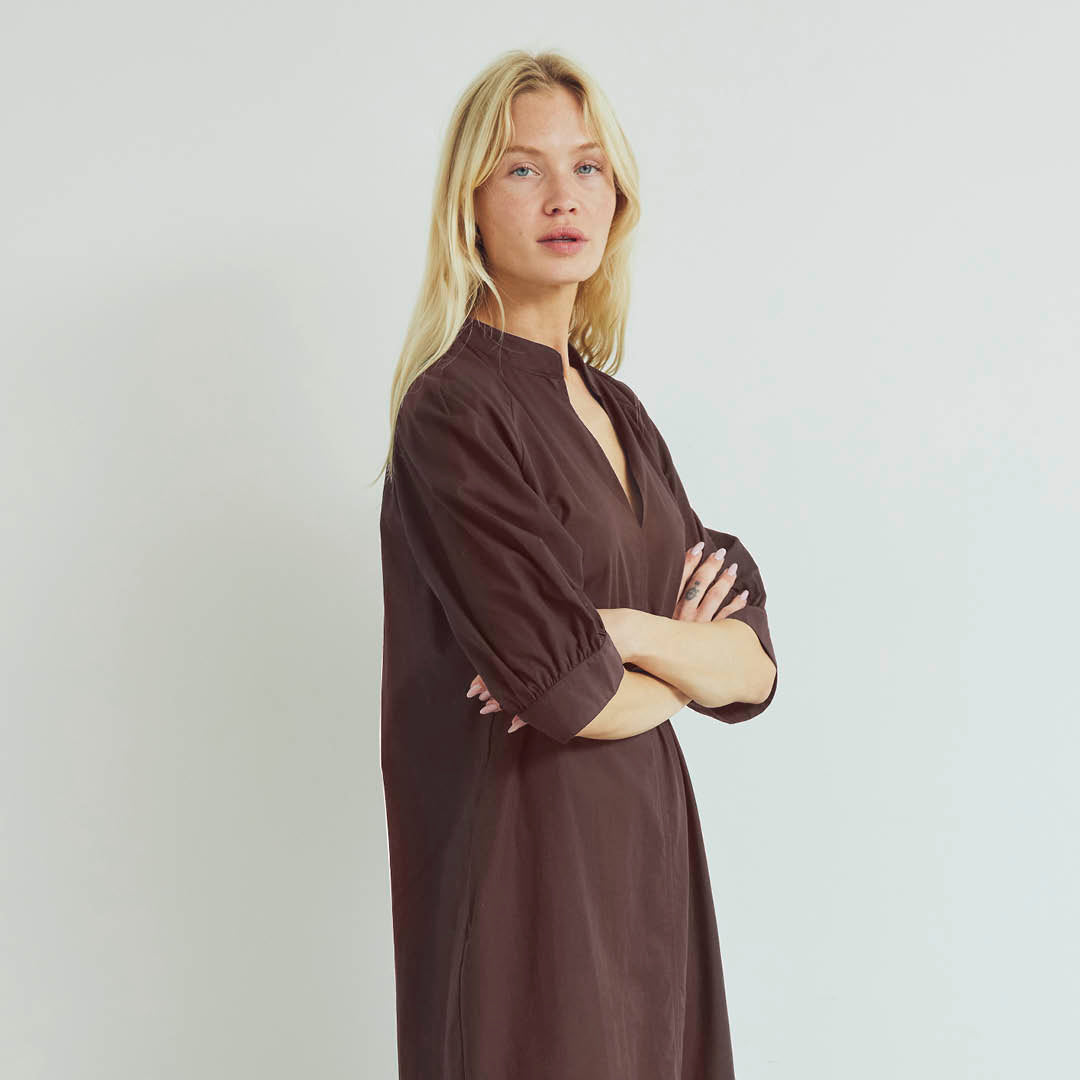 POPLIN kjole