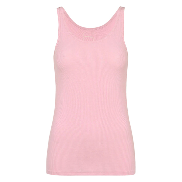 MELLOW tencel rib ærmeløs top