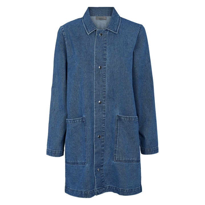 DENIM lang skjorte jakke