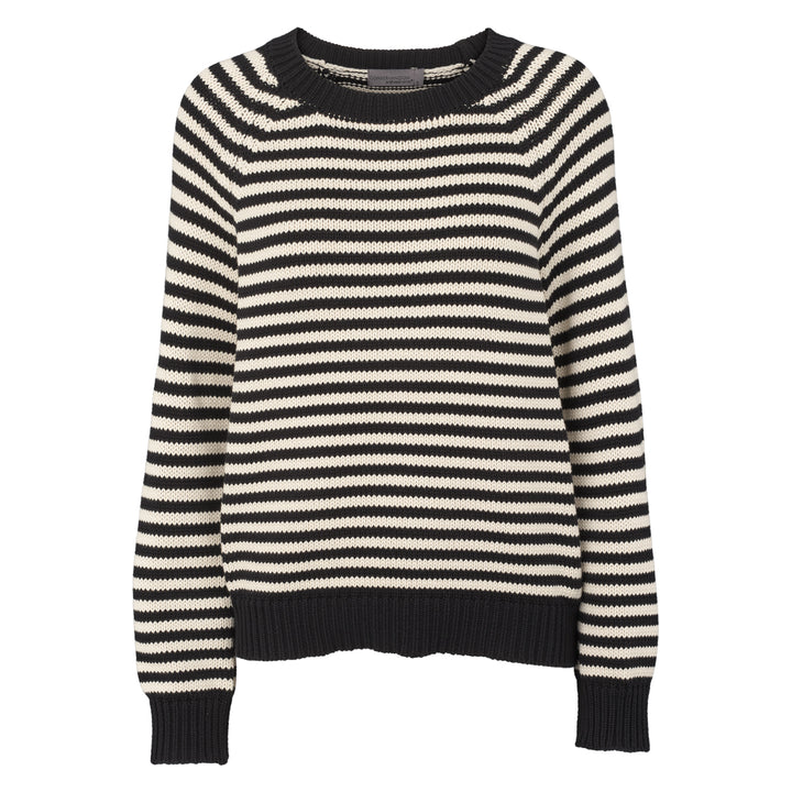 STRIPE KNIT strik trøje