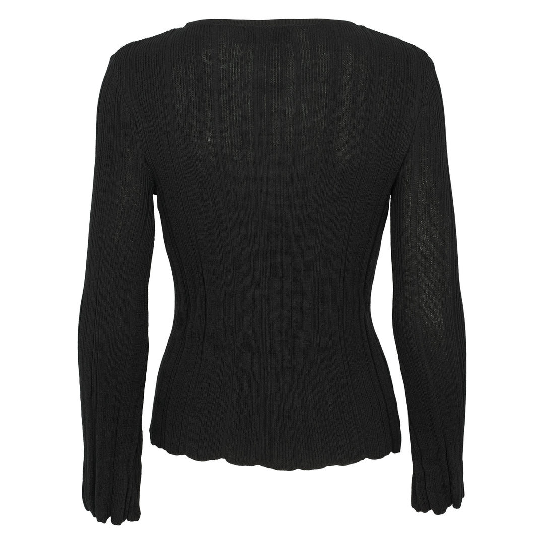 KNIT strikket trøje -slim fit