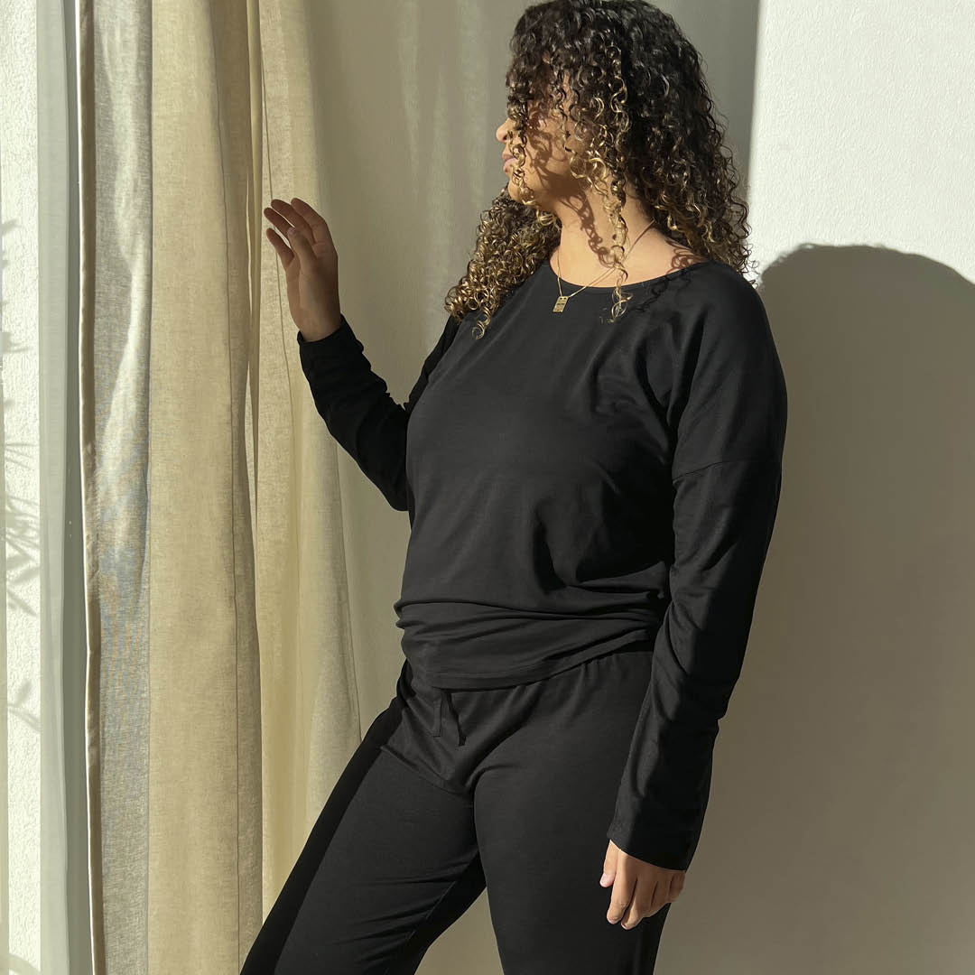 Lounge sæt langærmet