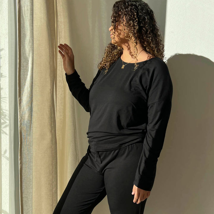 Lounge sæt langærmet