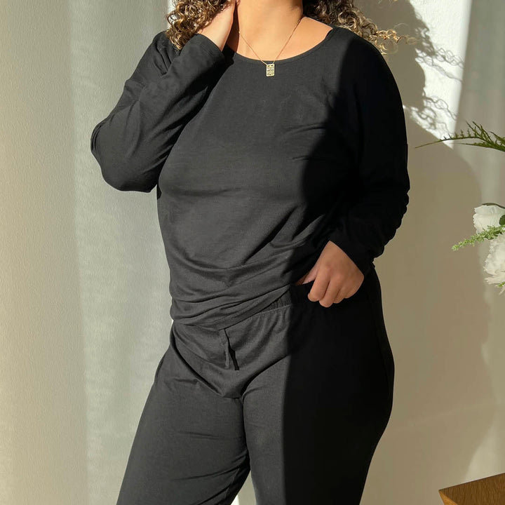 Lounge sæt langærmet