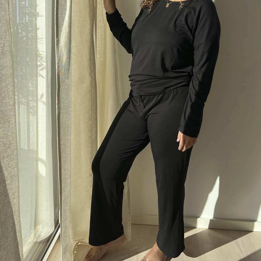 Lounge sæt langærmet