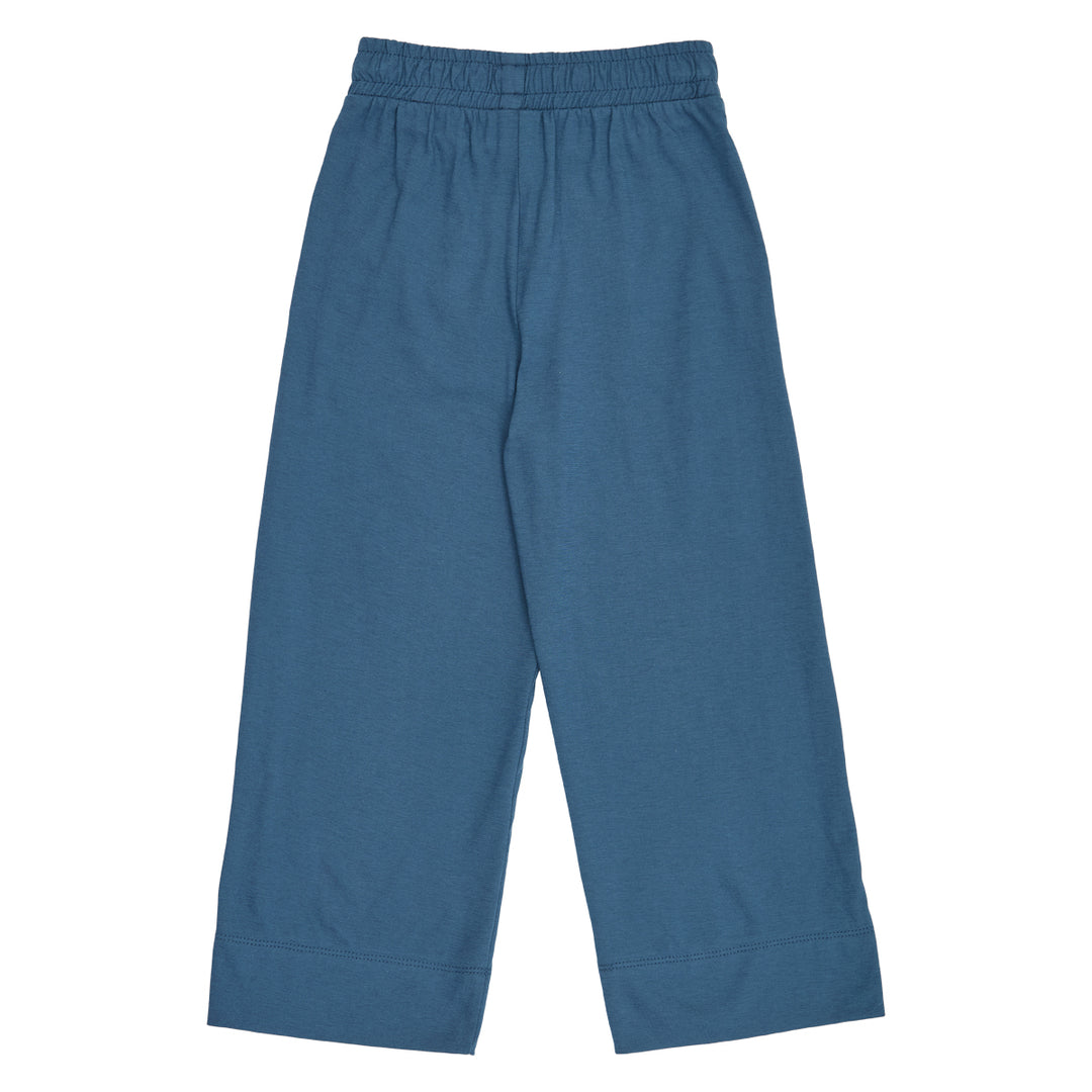 SINGLE JERSEY wide leg bukser