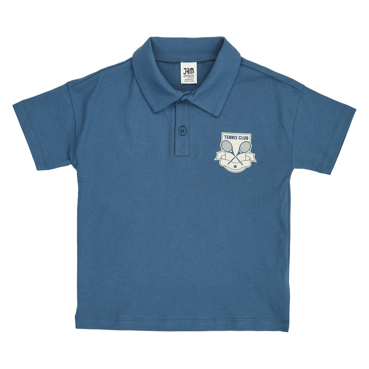 SINGLE JERSEY polo T-shirt