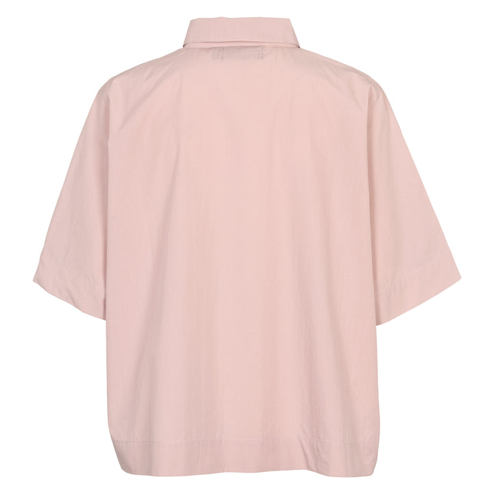 POPLIN kort skjorte