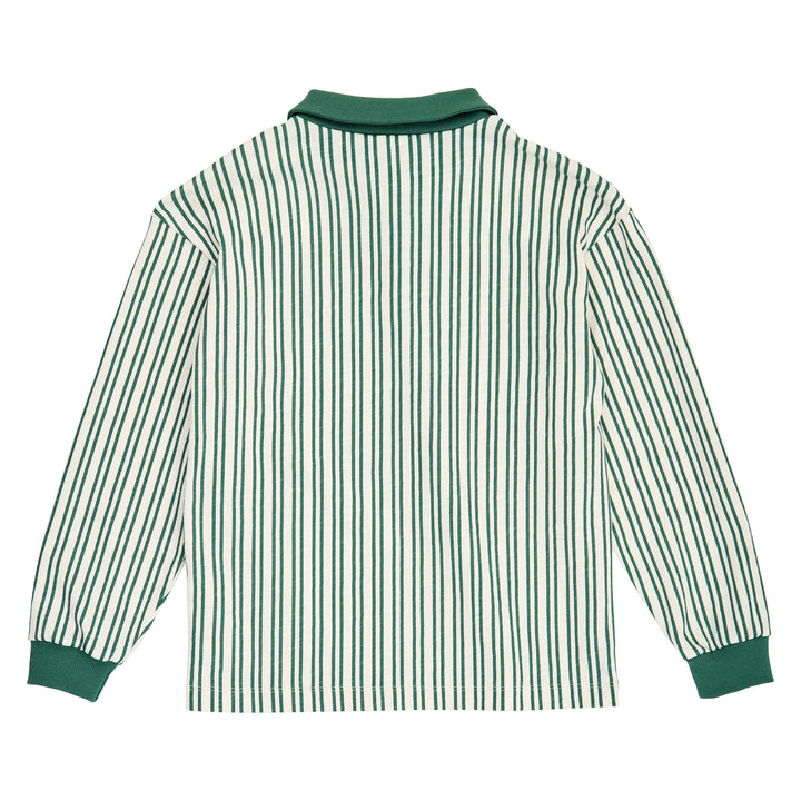 STRIPE polo T-shirt