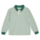 STRIPE polo T-shirt