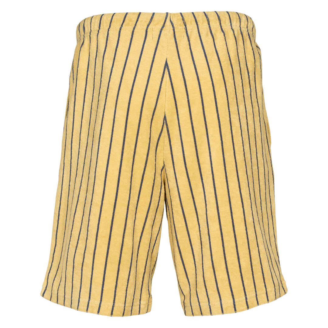 TERRY STRIPE frotté shorts