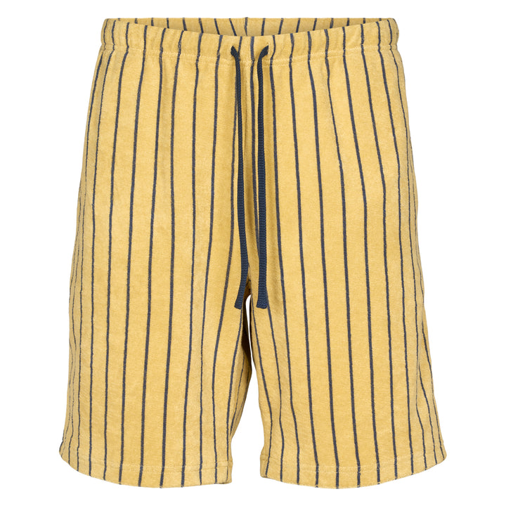 TERRY STRIPE frotté shorts