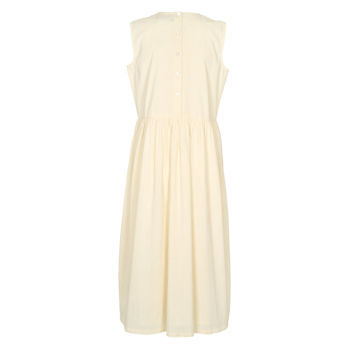 SEERSUCKER ærmeløs kjole