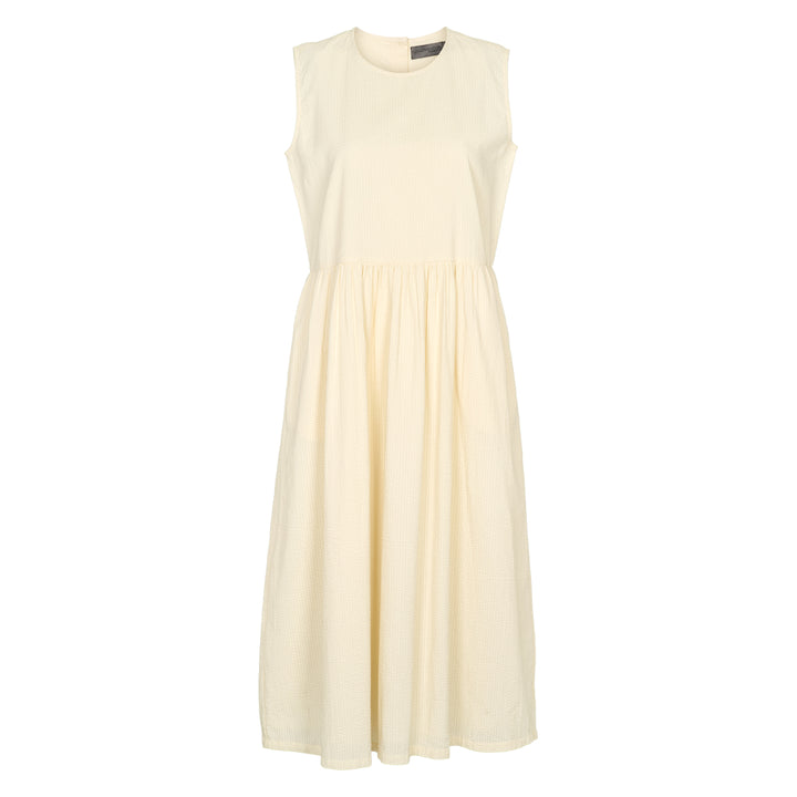 SEERSUCKER ærmeløs kjole