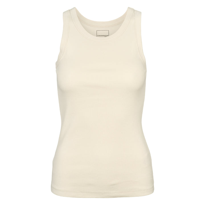 RIB ærmeløs tank top