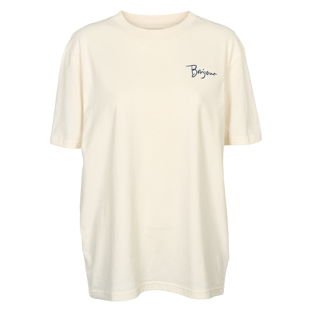 BONJOUR printet T-shirt