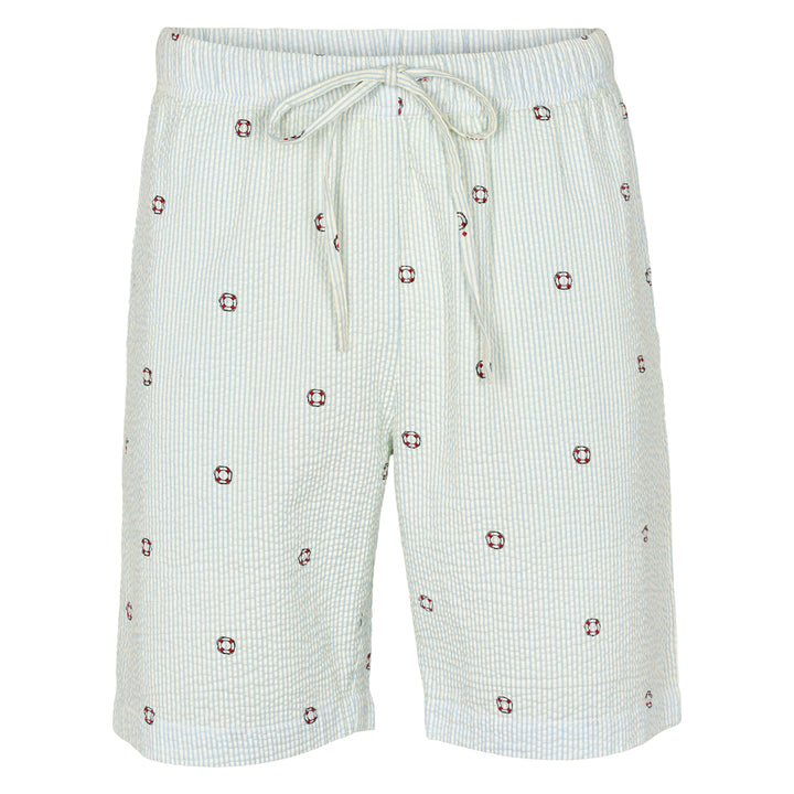 SEERSUCKER STRIPE herre shorts