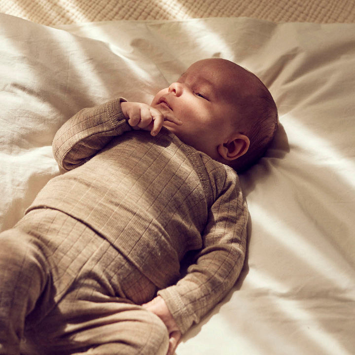 WOOLLY RIB kryds cardigan