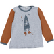 RE-LOVED STRIPE langærmet T-shirt med broderi -BABY