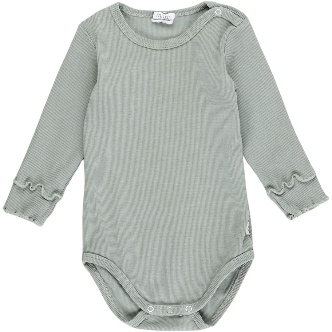 RE-LOVED COZY ME RIB body med flæser