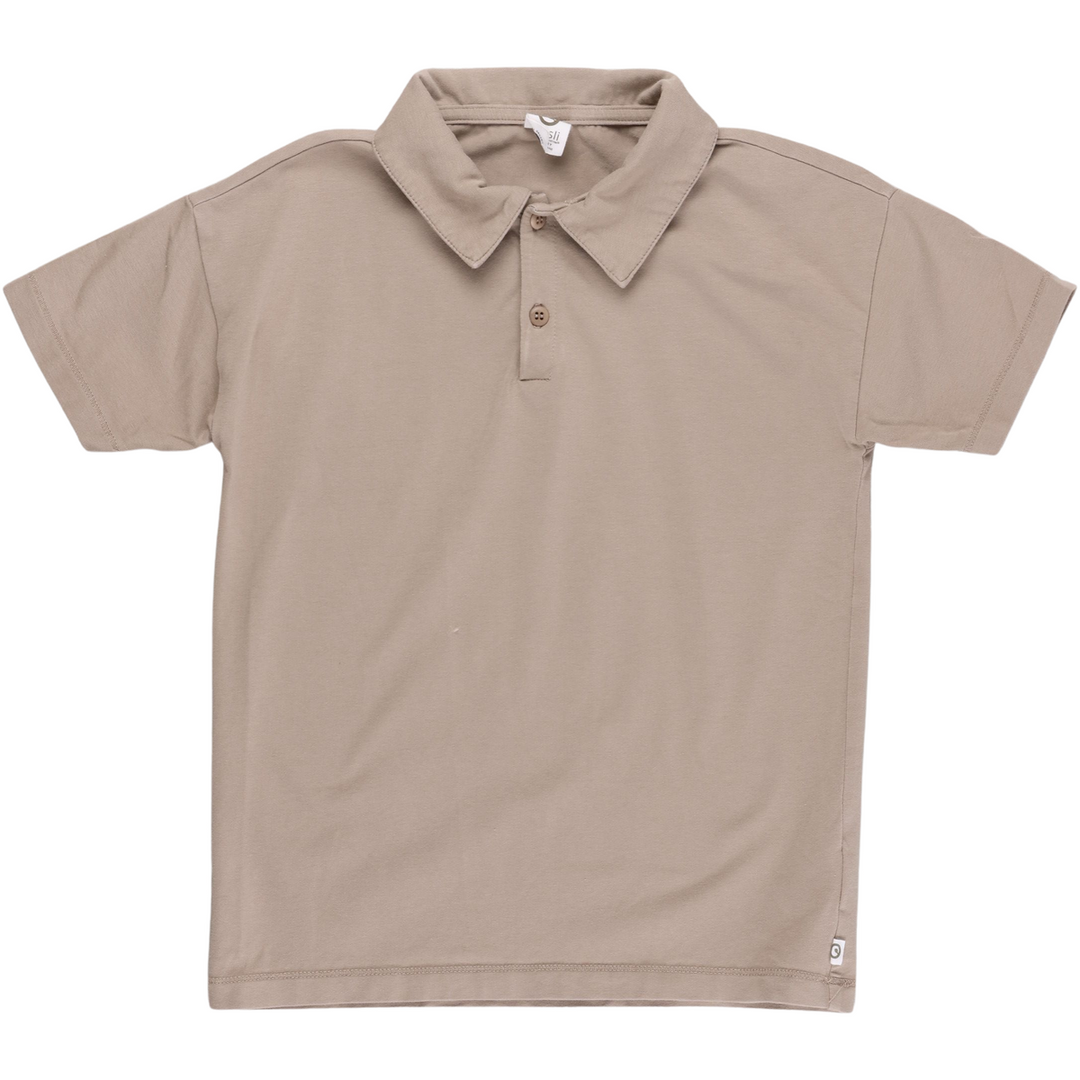 RE-LOVED COZY ME T-shirt med krave