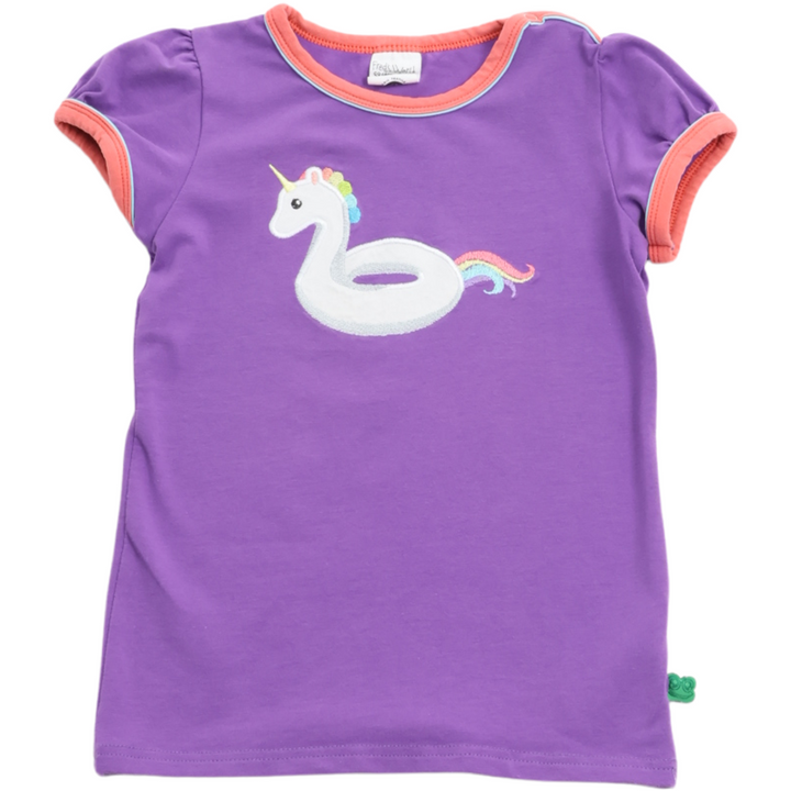 RE-LOVED HELLO T-shirt med enhjørning - baby