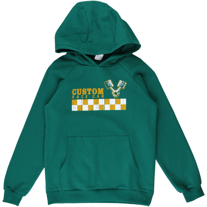 RE-LOVED RACING printet hoodie