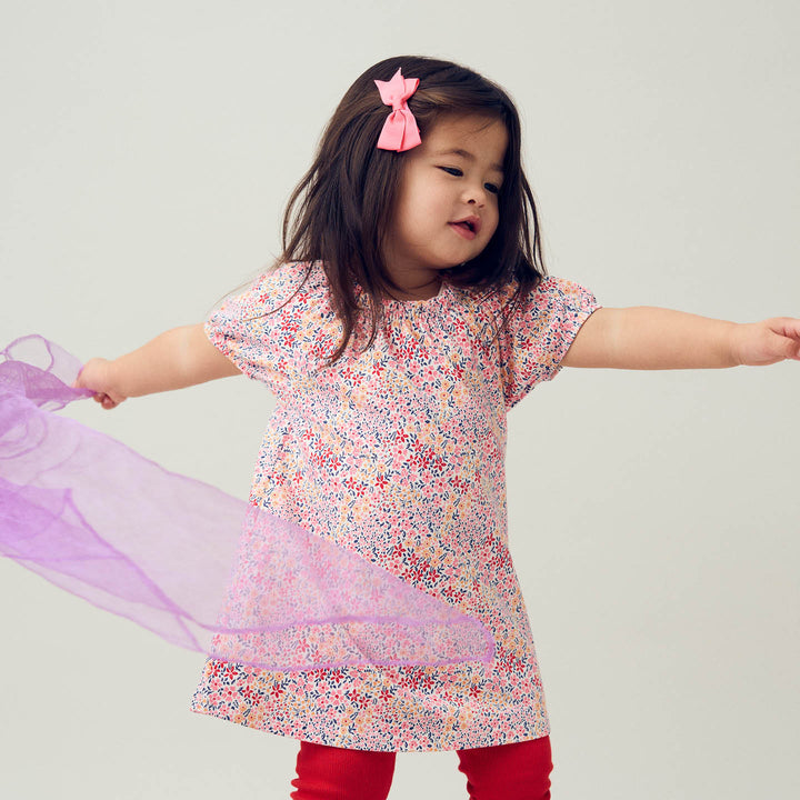 RE-LOVED BLOOM bodykjole med blomsterprint