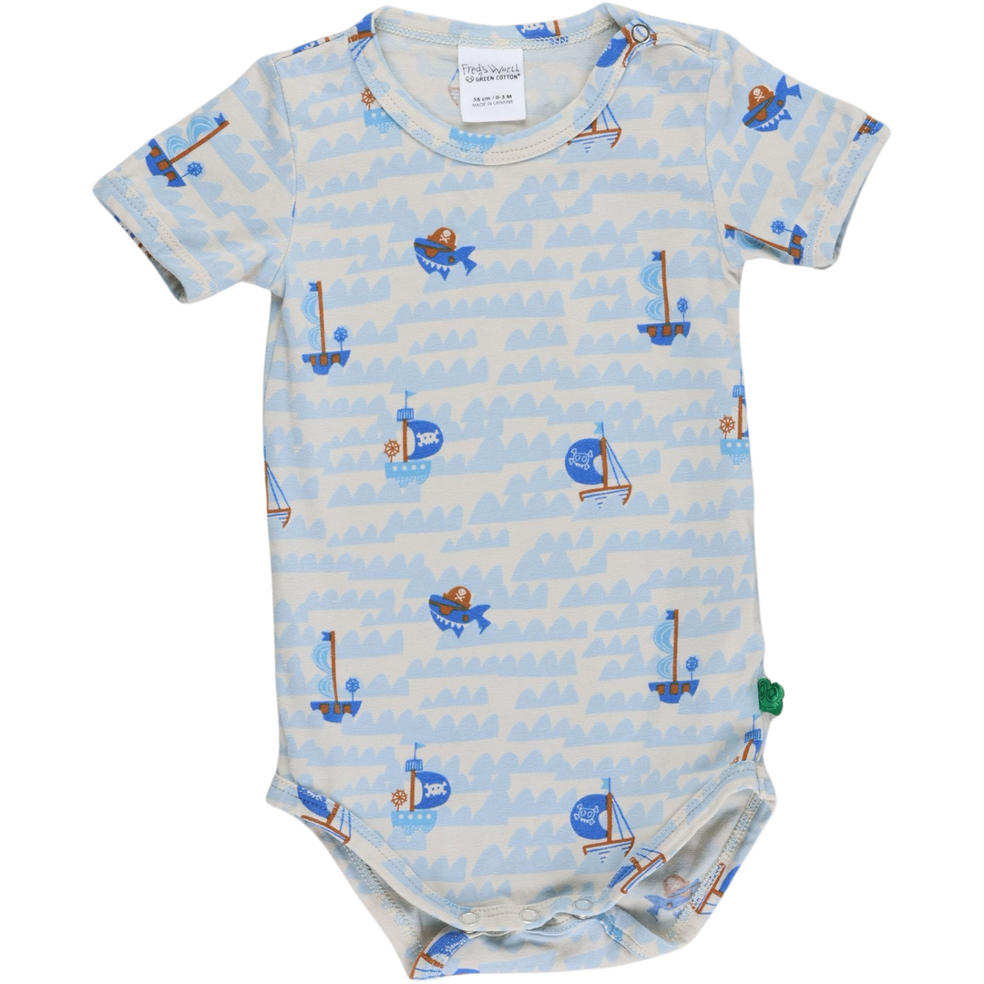 RE-LOVED PIRATE kortærmet body