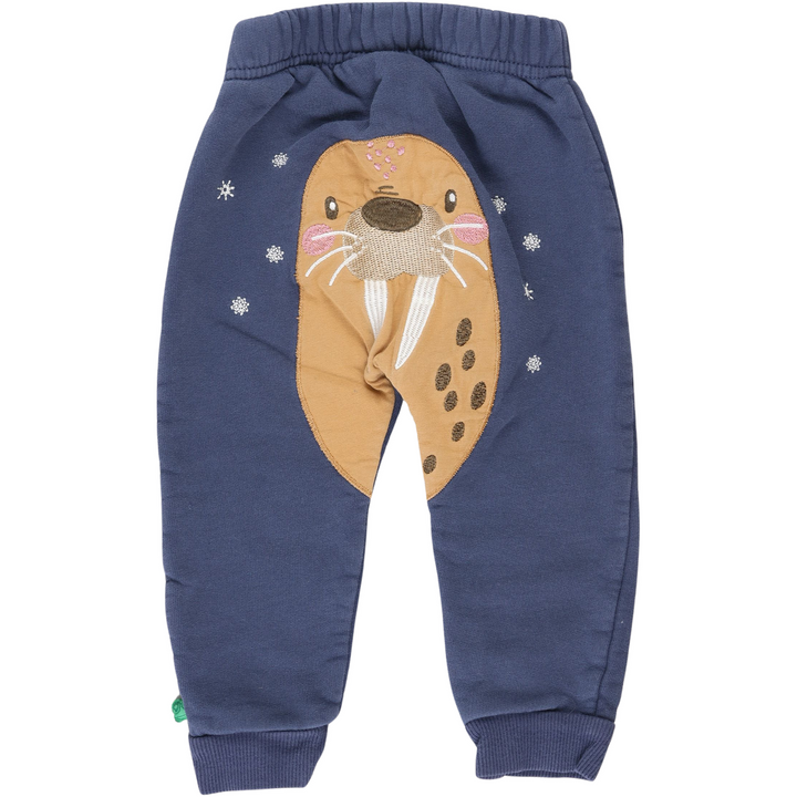 RE-LOVED POLAR sweatbusker med hvalros bagpå