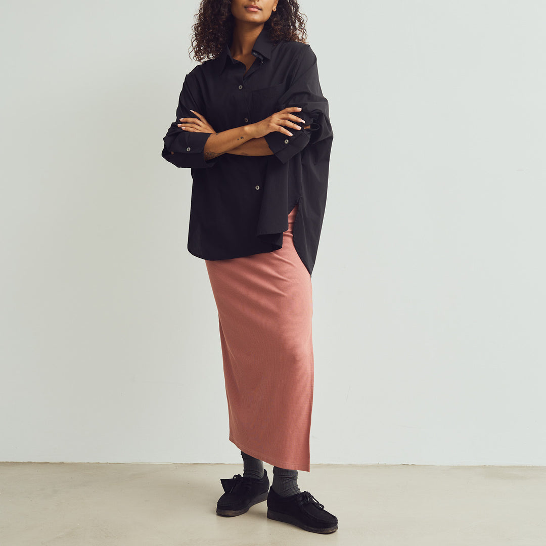 RE-LOVED WAVE RIB nederdel