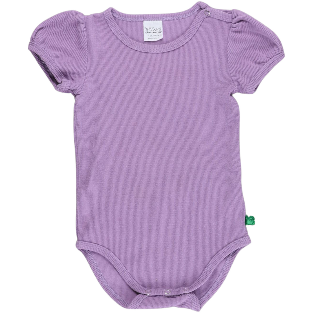 RE-LOVED Rib kortærmet body