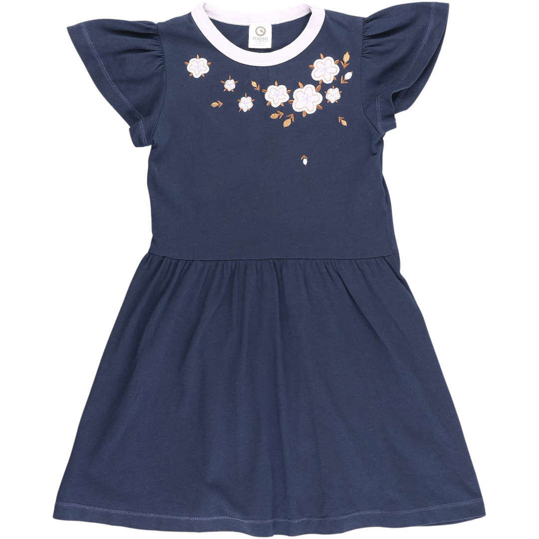 RE-LOVED Kjole med broderi