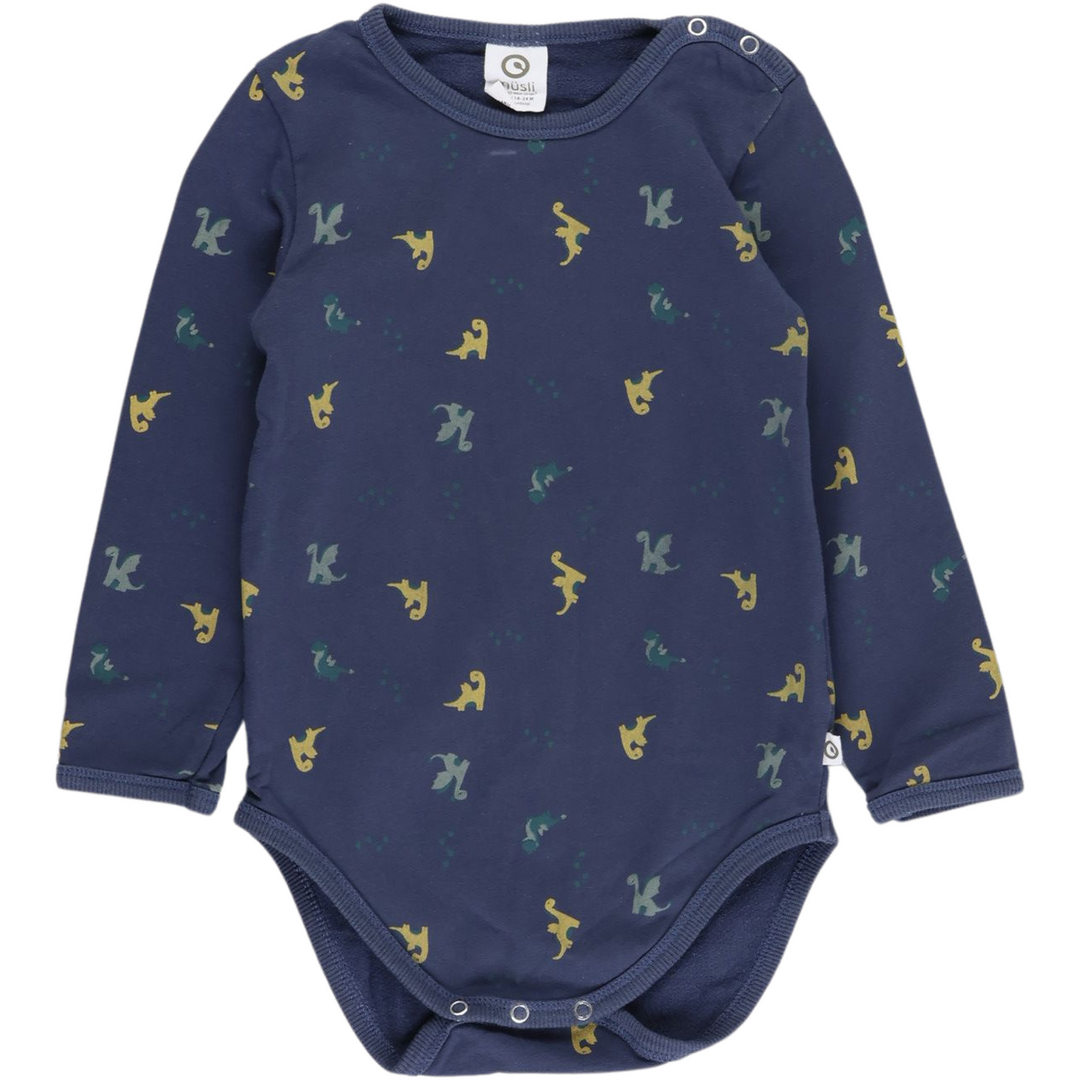 RE-LOVED DRAGON body med print af drager