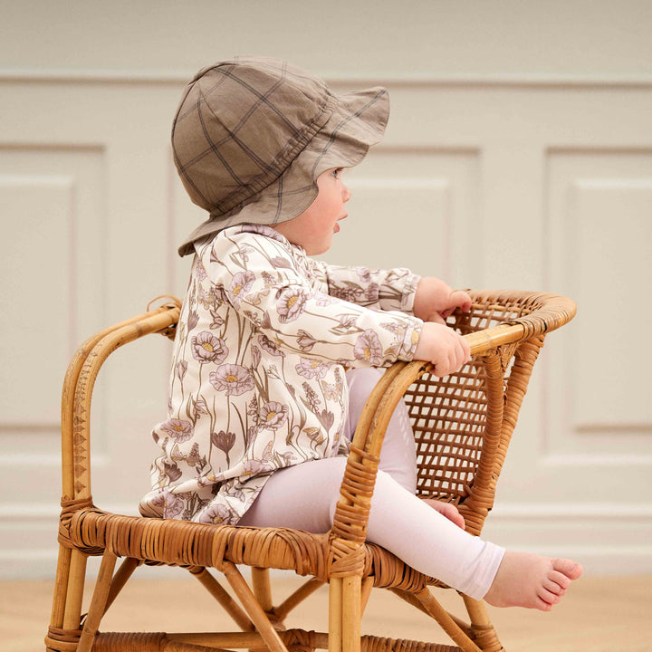 RE-LOVED CROCUS bodykjole med blomsterprint