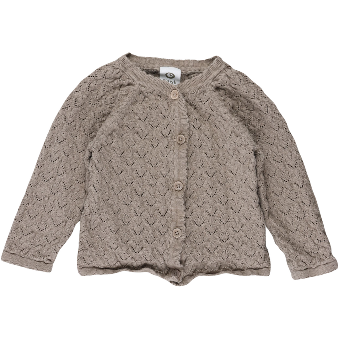 RE-LOVED KNIT NEEDLE OUT strikcardigan