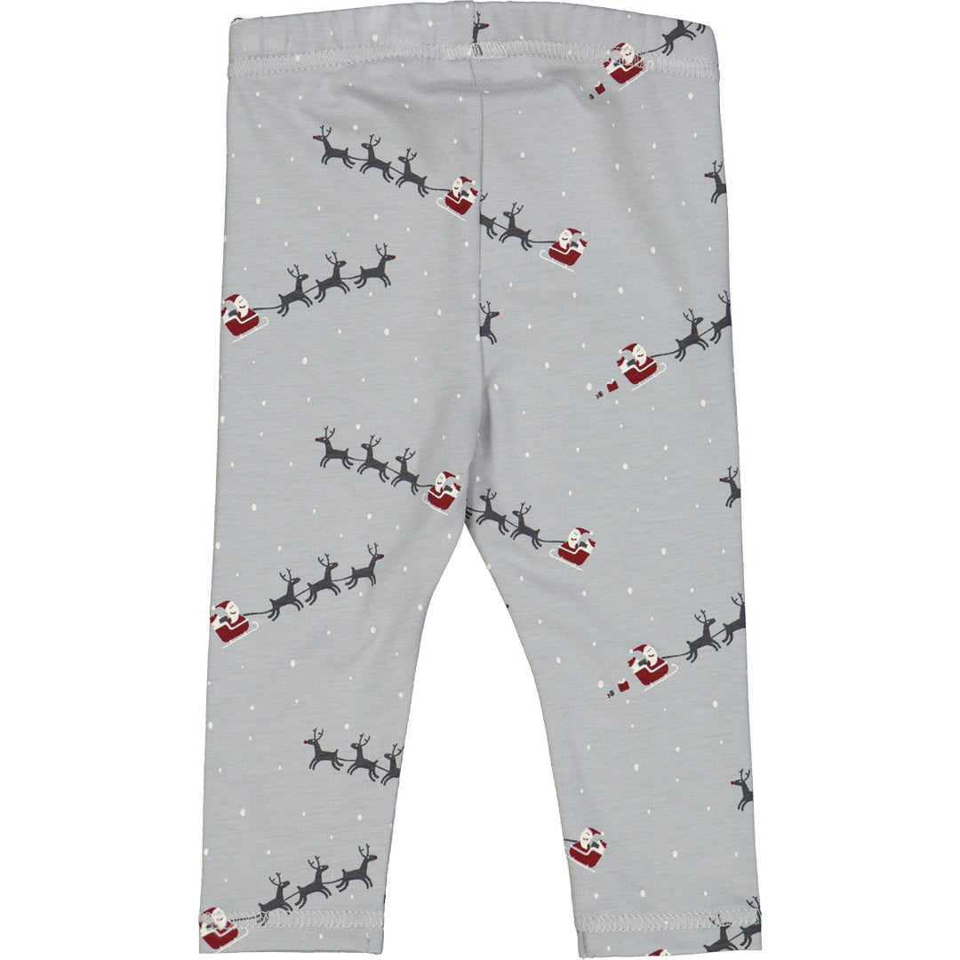 SANTA leggings med juleprint