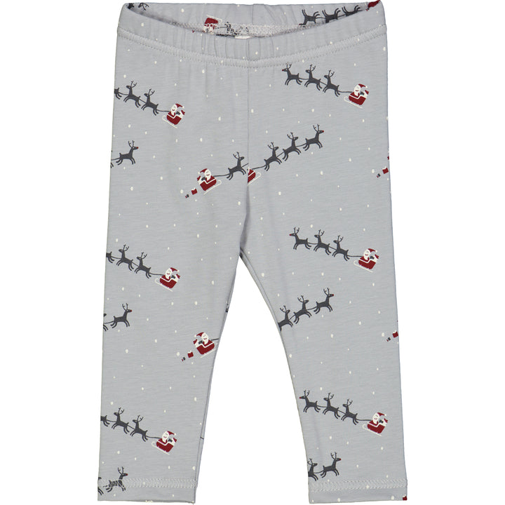 SANTA leggings med juleprint