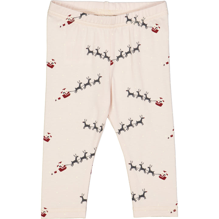 SANTA leggings med juleprint