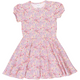 RE-LOVED BLOOM pufærme kjole med blomsterprint