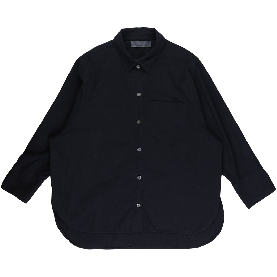 RE-LOVED POPLIN skjorte med lomme