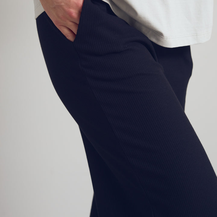 RE-LOVED WAVE RIB bukser med lommer