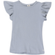 RE-LOVED POINTELLE top med flæseærmer