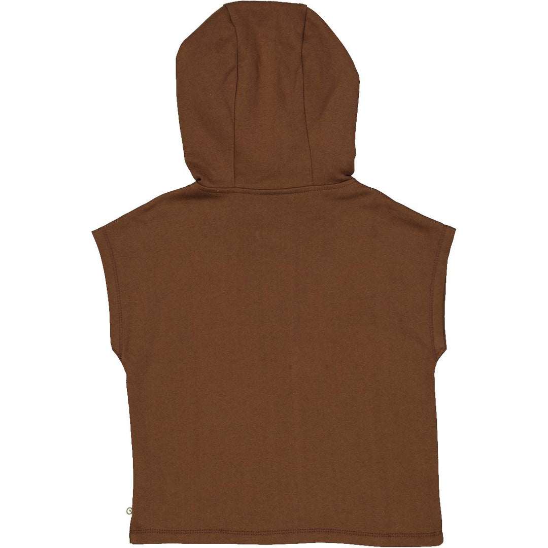 SWEAT hoodie vest