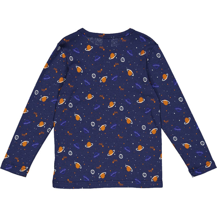 GALAXY bluse med planeter