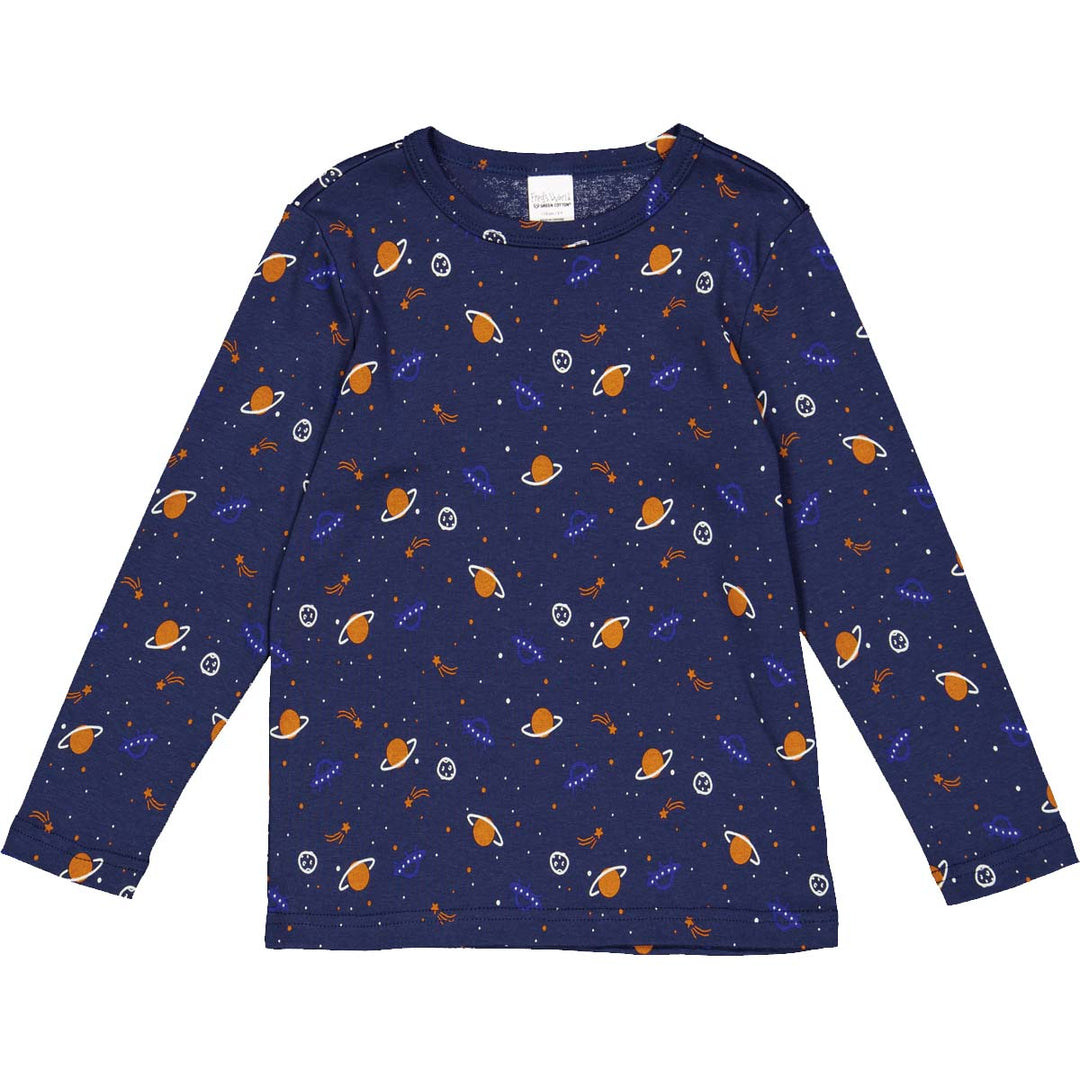 GALAXY bluse med planeter