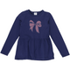 RE-LOVED Sød bluse med skørt og sløjfe broderi